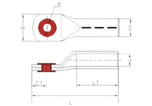 Bimetal Lugs-Electrical fittings manufacturer and exporter-FINA-CHINA