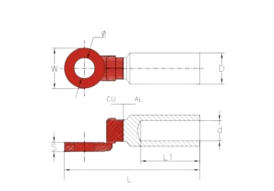 Bimetal Lugs-Electrical fittings manufacturer and exporter-FINA-CHINA 