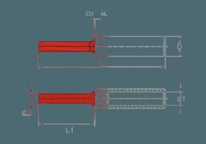 Bimetal Lugs-Electrical fittings manufacturer and exporter-FINA-CHINA 